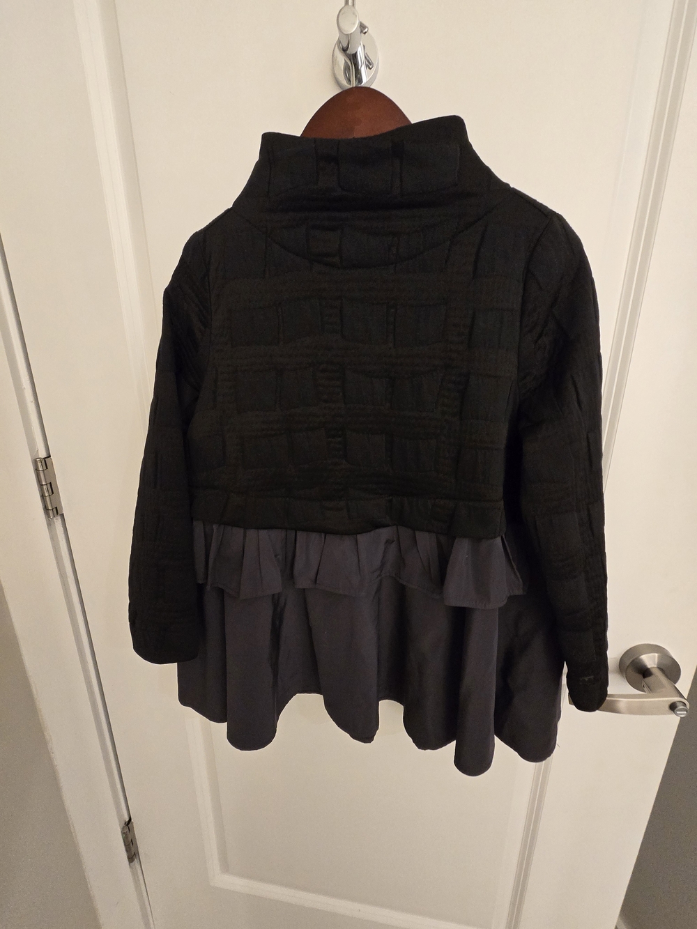 IC Collection Women’s Black Layered Shirt